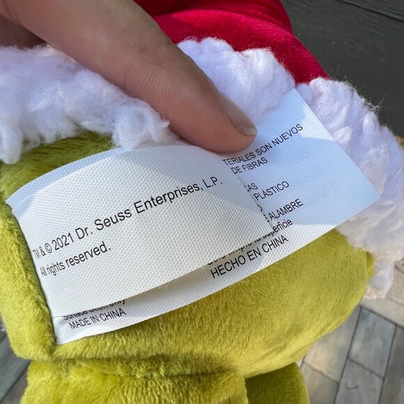 GEMMY Dr. Seuss Grinch Christmas Indoor Holiday Greeter Naughty & Nice Sign ~21" - Picture 9 of 11